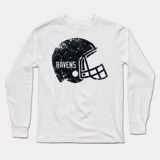 Ravens Helmet Long Sleeve T-Shirt